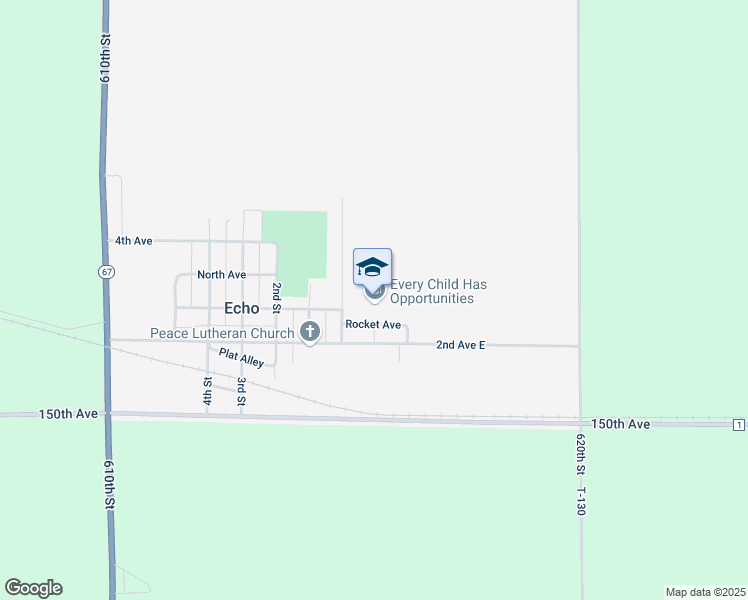 map of restaurants, bars, coffee shops, grocery stores, and more near 101 Rocket Avenue in Echo