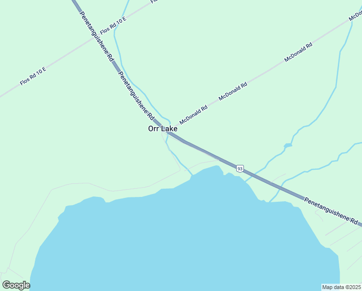 map of restaurants, bars, coffee shops, grocery stores, and more near 5766 Penetanguishene Road in Elmvale