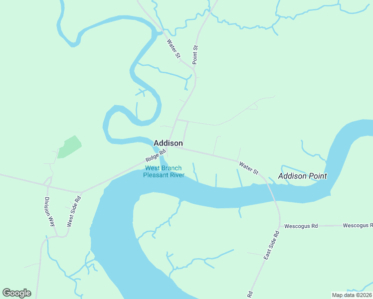 map of restaurants, bars, coffee shops, grocery stores, and more near 371 Water Street in Addison