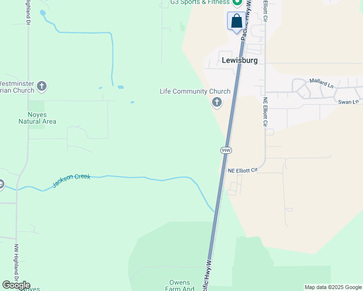 map of restaurants, bars, coffee shops, grocery stores, and more near 4840 Oregon 99W in Corvallis