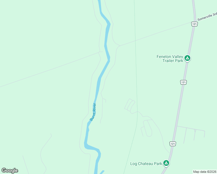 map of restaurants, bars, coffee shops, grocery stores, and more near River Road in Kawartha Lakes