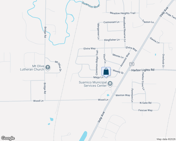 map of restaurants, bars, coffee shops, grocery stores, and more near 2203 Redpepper Trail in Green Bay