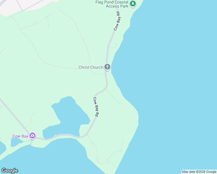 map of restaurants, bars, coffee shops, grocery stores, and more near 1569 Cow Bay Road in Cow Bay