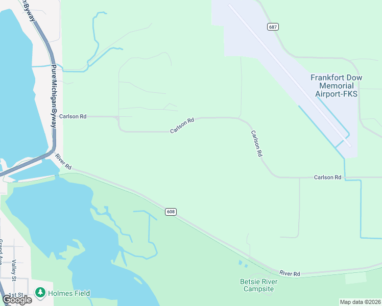 map of restaurants, bars, coffee shops, grocery stores, and more near 1485 Carlson Road in Frankfort