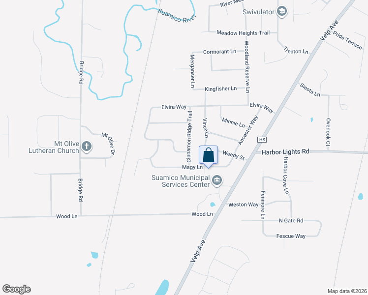 map of restaurants, bars, coffee shops, grocery stores, and more near 2927 Cinnamon Ridge Trail in Green Bay