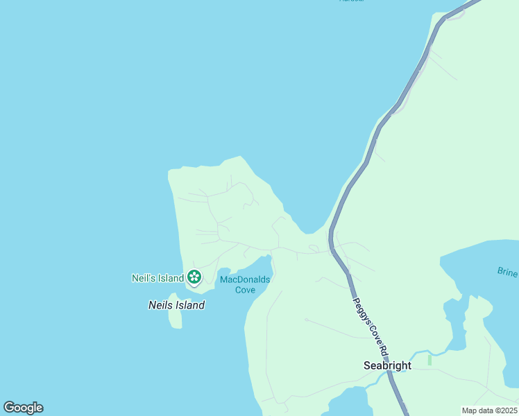 map of restaurants, bars, coffee shops, grocery stores, and more near 32 Sunrise Lane in Seabright