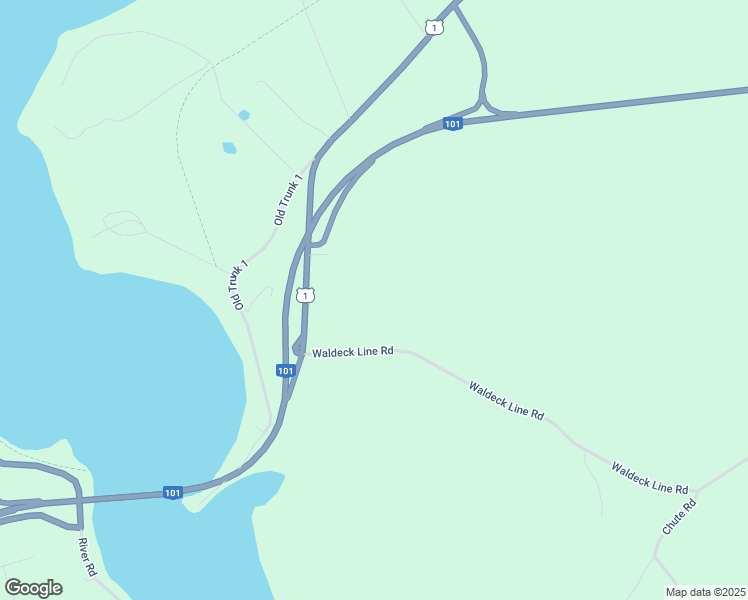 map of restaurants, bars, coffee shops, grocery stores, and more near 53 Waldeck Line Road in Clementsport