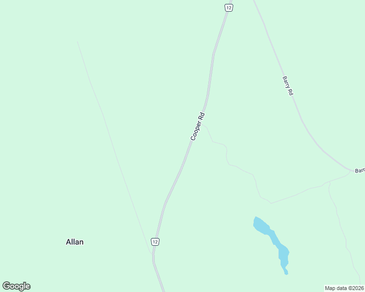 map of restaurants, bars, coffee shops, grocery stores, and more near 2529 Cooper Road in Madoc