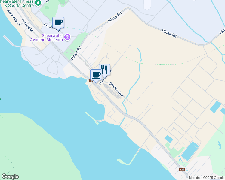map of restaurants, bars, coffee shops, grocery stores, and more near CN Autoport Eastern Passage in Eastern Passage