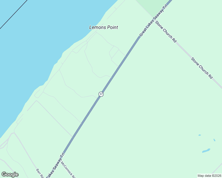 map of restaurants, bars, coffee shops, grocery stores, and more near 4641-4655 State Highway 37 in Ogdensburg