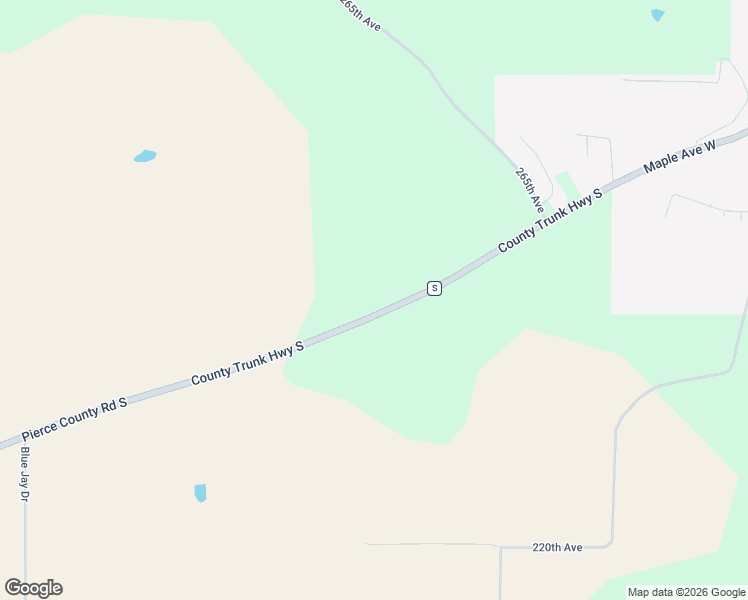 map of restaurants, bars, coffee shops, grocery stores, and more near W1620 County Tk South in Plum City