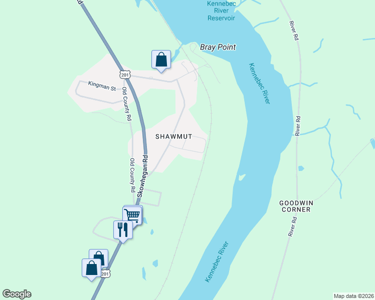 map of restaurants, bars, coffee shops, grocery stores, and more near 12 Church Street in Fairfield