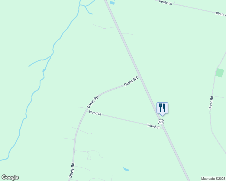 map of restaurants, bars, coffee shops, grocery stores, and more near 146 Davis Road in Fairfield