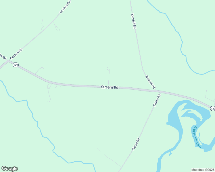 map of restaurants, bars, coffee shops, grocery stores, and more near 677 Stream Road in Winterport