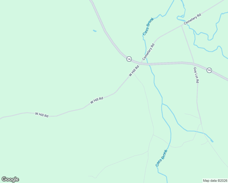 map of restaurants, bars, coffee shops, grocery stores, and more near 272 West Hill Road in Craftsbury