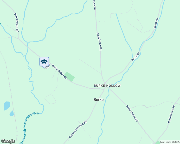 map of restaurants, bars, coffee shops, grocery stores, and more near 209-571 Sugarhouse Road in Burke