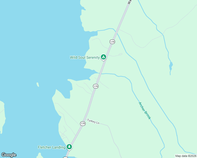 map of restaurants, bars, coffee shops, grocery stores, and more near Maine 179 in Ellsworth