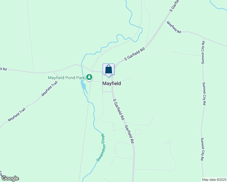 map of restaurants, bars, coffee shops, grocery stores, and more near in Mayfield