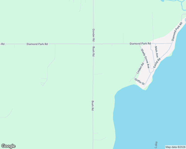 map of restaurants, bars, coffee shops, grocery stores, and more near 4210 Bush Road in Interlochen