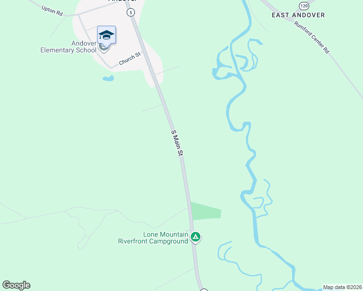 map of restaurants, bars, coffee shops, grocery stores, and more near South Main Street in Andover