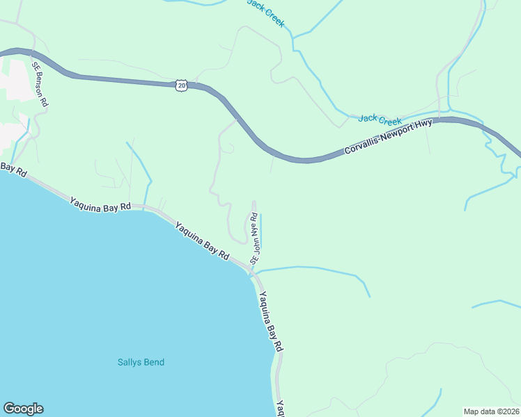 map of restaurants, bars, coffee shops, grocery stores, and more near 695 Southeast John Nye Road in Newport