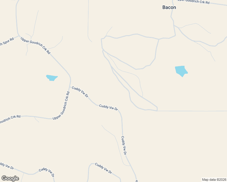 map of restaurants, bars, coffee shops, grocery stores, and more near 1639 Cuddy View Drive in Council