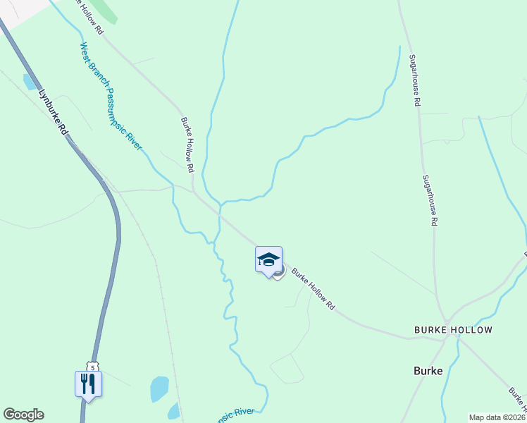 map of restaurants, bars, coffee shops, grocery stores, and more near in Burke