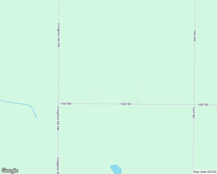 map of restaurants, bars, coffee shops, grocery stores, and more near 3620 Hall Road in South Boardman