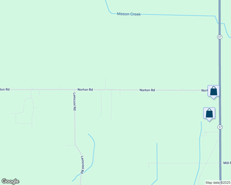 map of restaurants, bars, coffee shops, grocery stores, and more near 4537-4681 Norton Road in Grawn