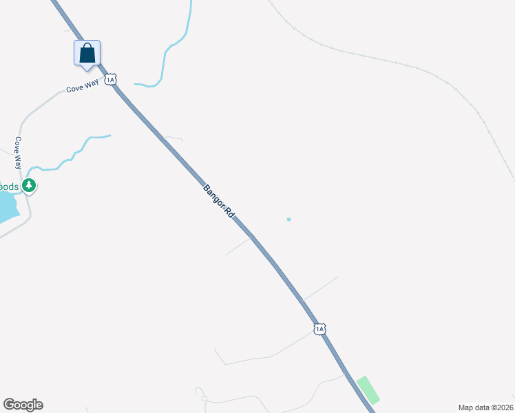 map of restaurants, bars, coffee shops, grocery stores, and more near 1445 Bangor Road in Ellsworth