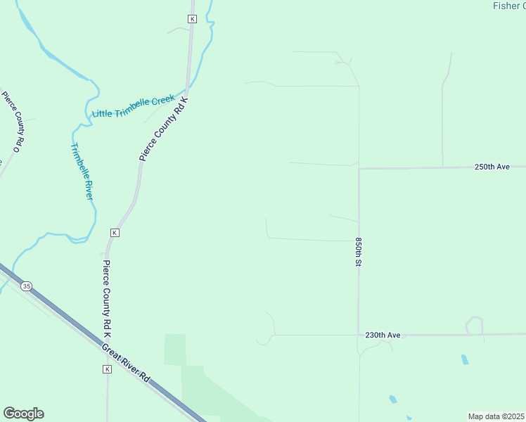 map of restaurants, bars, coffee shops, grocery stores, and more near N2413 850th Street in Hager City