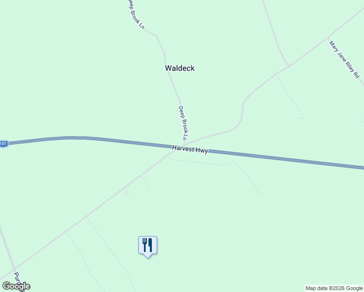 map of restaurants, bars, coffee shops, grocery stores, and more near 807 Waldeck Line Road in Clementsport