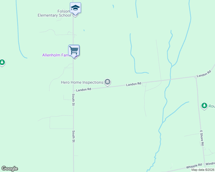 map of restaurants, bars, coffee shops, grocery stores, and more near 23 Landon Road in South Hero