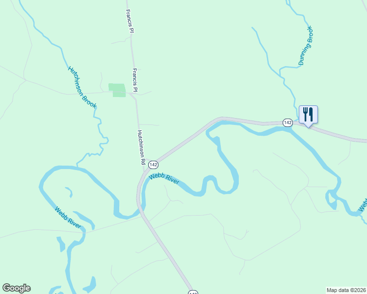 map of restaurants, bars, coffee shops, grocery stores, and more near 493 Carthage Road in Carthage