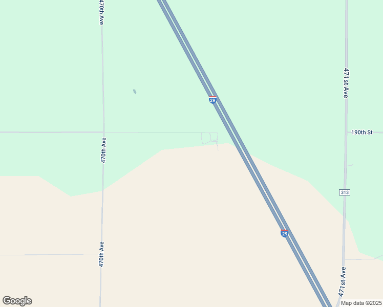 map of restaurants, bars, coffee shops, grocery stores, and more near 47045 190th Street in Estelline