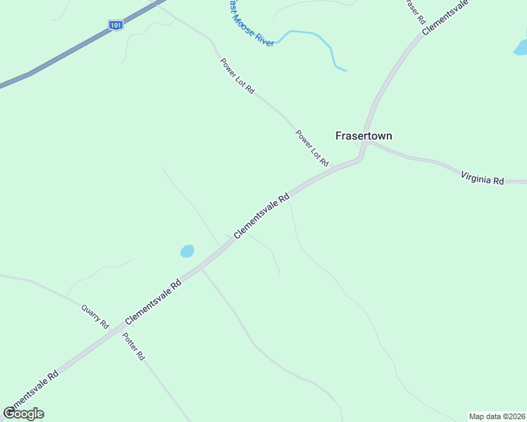 map of restaurants, bars, coffee shops, grocery stores, and more near Clementsvale Road in Annapolis County