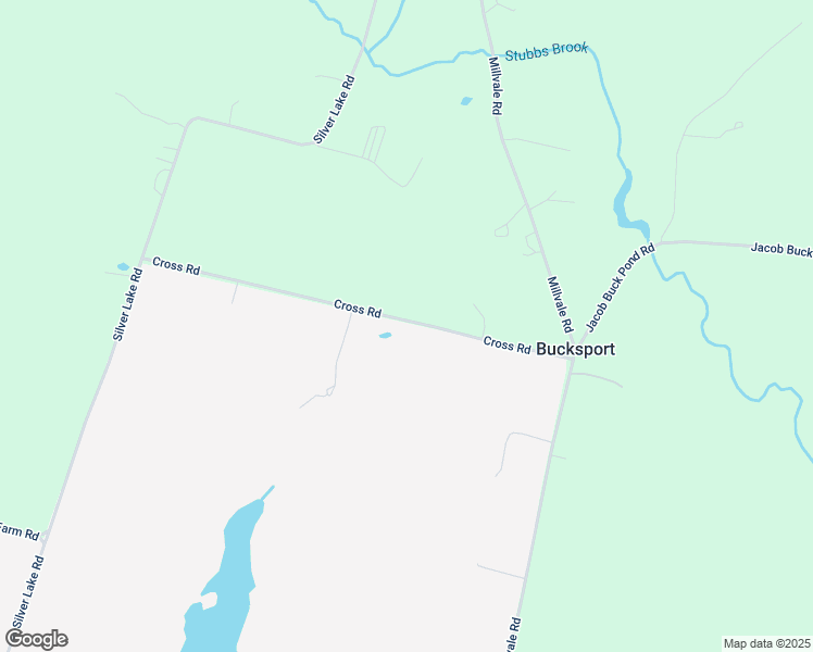 map of restaurants, bars, coffee shops, grocery stores, and more near 70 Cross Road in Bucksport