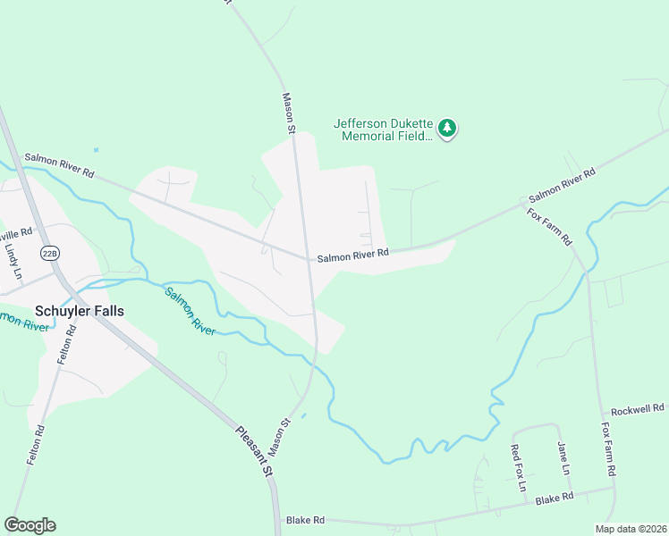 map of restaurants, bars, coffee shops, grocery stores, and more near 653 Salmon River Road in Plattsburgh