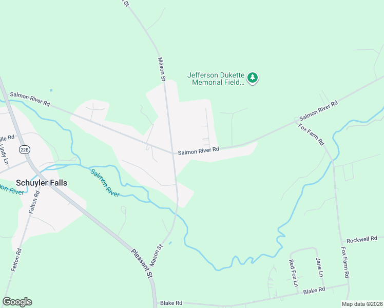 map of restaurants, bars, coffee shops, grocery stores, and more near 653 Salmon River Road in Plattsburgh