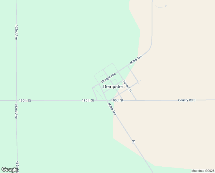 map of restaurants, bars, coffee shops, grocery stores, and more near Oakwood Street in Estelline