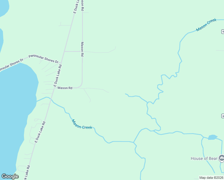 map of restaurants, bars, coffee shops, grocery stores, and more near 3787 Mason Road in Grawn