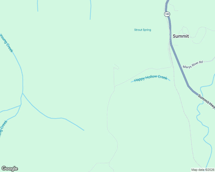 map of restaurants, bars, coffee shops, grocery stores, and more near 36706 Happy Hollow Road in Blodgett