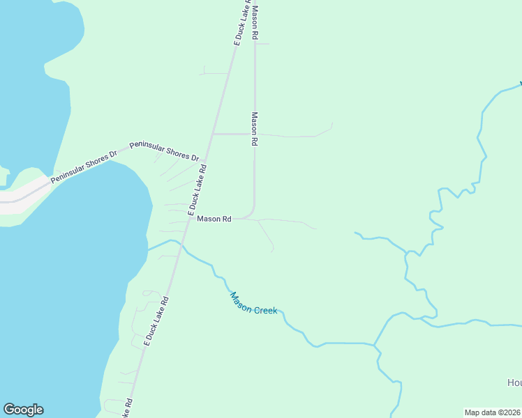 map of restaurants, bars, coffee shops, grocery stores, and more near 3787 Mason Road in Grawn