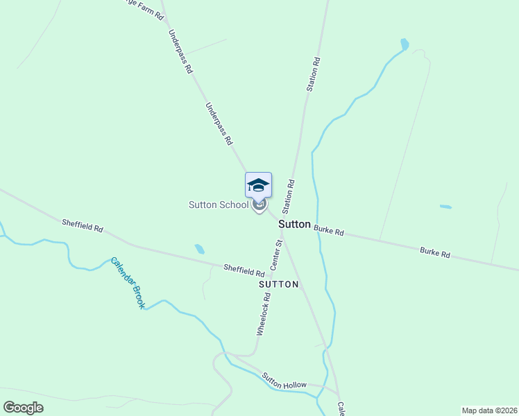 map of restaurants, bars, coffee shops, grocery stores, and more near 167 Underpass Road in Sutton