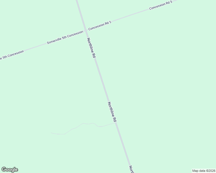 map of restaurants, bars, coffee shops, grocery stores, and more near 1062 Northline Road in Kawartha Lakes