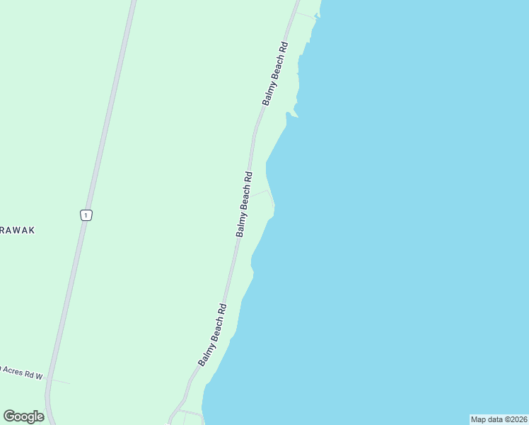 map of restaurants, bars, coffee shops, grocery stores, and more near 126 Cottage Lane in Owen Sound