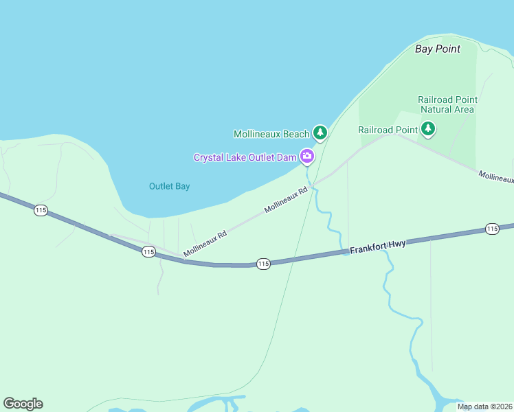 map of restaurants, bars, coffee shops, grocery stores, and more near 4281-4599 Mollineaux Road in Frankfort
