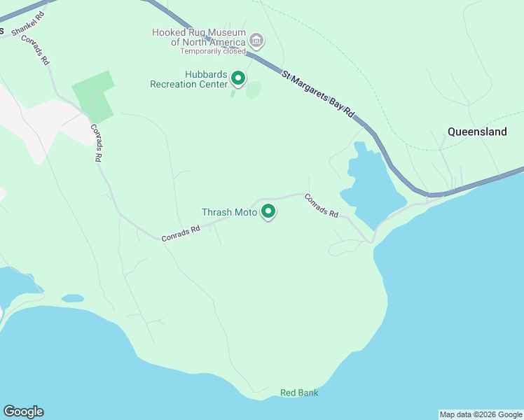 map of restaurants, bars, coffee shops, grocery stores, and more near 391 Conrads Road in Hubbards