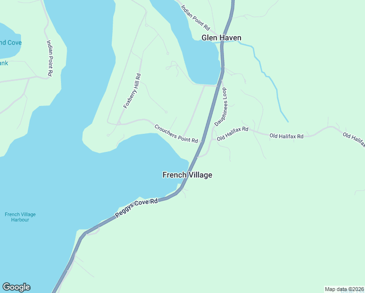 map of restaurants, bars, coffee shops, grocery stores, and more near 2 Crouchers Point Road in Glen Haven
