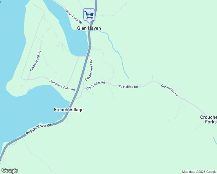 map of restaurants, bars, coffee shops, grocery stores, and more near in Halifax